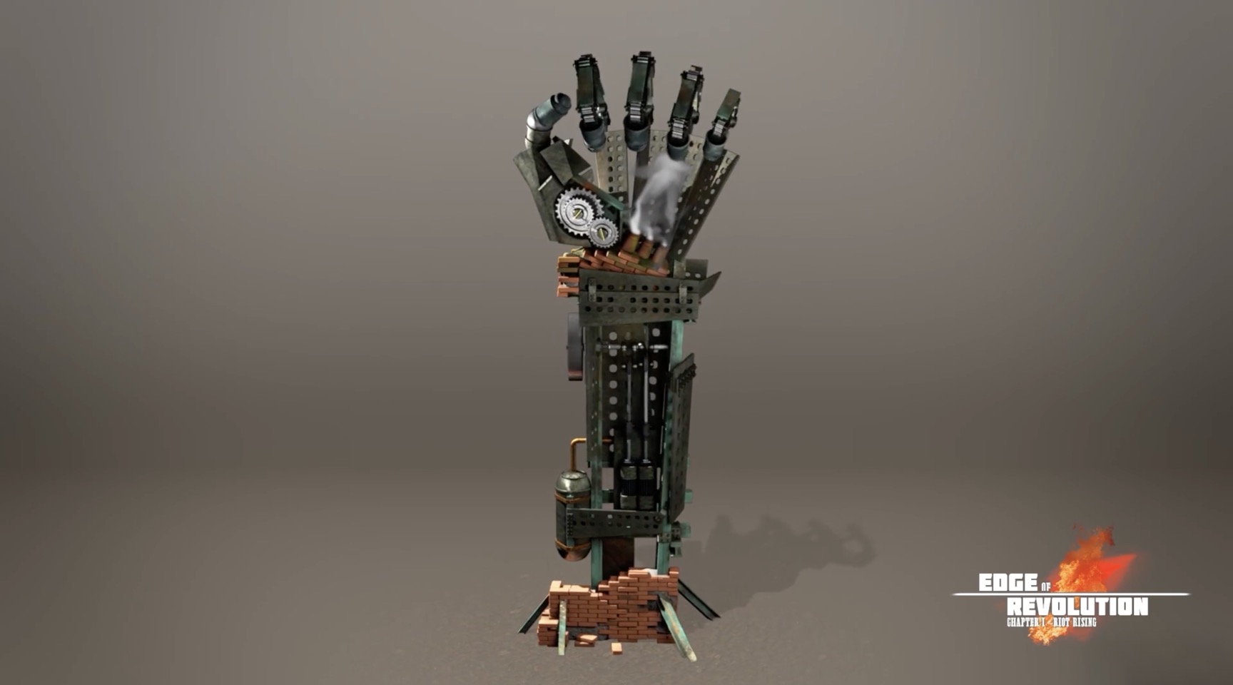 Hand rig from the title screen Video